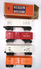  4  O Gauge Lionel Train Cars  lot 7481 