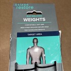 Gaiam Restore 2lb Comfortable Mesh Strap Walking Weights Free Ship