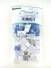  24-pack  Panduit Cj6x88tgwh-24 Cat6a 10 Gig Mini-com Jack  White  stsi
