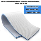 48x12 Inch Sponge Aquarium Filter Media Accessories Cuttable 8-layer Fish Tan   