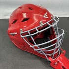 Easton Black Magic Catcher Baseball   Small 6 1 8 - 7 1 4   Helmet   Red Guard