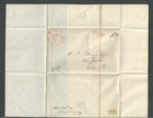 1844 From Bank Of Oswego Ny W red Paid   City Date In Red