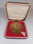 Bronze Fishing Meadal Birmingham Anglers Association In Presentation Box
