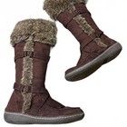 Vintage Fur Brown Fall Boots