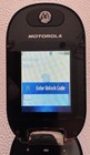 Motorola  Pebl U6  Mobile Phone Black - Vintage Test Working - Free Shipping