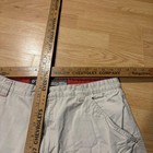 One Tough Brand Cargo Shorts Mens 38 Beige Cotton Canvas Pockets Hike Outdoor