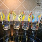 Lot Of 4 Vtg Pepsi Super Series 1976 Glasses Superman Batman Robin Shazam Dc 