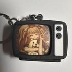 Bag Keychain Danganronpa Pendant Enoshima Junko Mini Television Keyring Tv Set