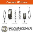 693zz Ball Bearing 3mm X 8mm X 4mm Double Shielded Deep Groove Bearings-20 Pack