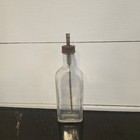 Vintage O-cedar Bottle With Metal Pump Top Antique Glass Collectible