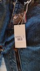 Eece Distressed Zipper Button Denim Blue Straight Men s Jeans Grunge 5-pocket