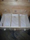 Vintage Pine Dresser With Three Drawers And Dividers