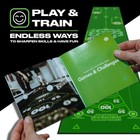 Back 2 Basics 10ft Green Golf Putting Mat - True-to-life Green Simulation Gol   
