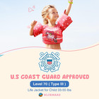 Uscg Toddler Life Jacket Swim Vest For Age 1 2 3 4 5 6 Years Old  Coast Guard Ap