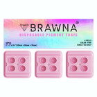 Brawnam Disposable Pmu   Tattoo Ink Tray Cap - Microblading Supplies - Pink