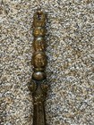 Tibetan Buddhism Bronze Buddha Head 20 25  Vajra Dorje Phurpa Talisman Faqi  12 