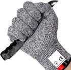 Protective Cut Resistant Gloves Level 5 Certified Safety Meat Wood Cut Carving