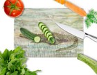 Caroline s Treasures Sc2016lcb Alligator Sunset Glass Cutting Board Large