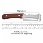 New 2 In 1 Multi-functional Vegetable Peeler For Kitchen Stainless Steel Peeler