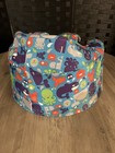 Bumbo Baby Infant Floor Seat W  Adjustable Harness   Seat Cover Very Good Cond 