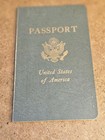 Passport United States Of America 1974 Italian 