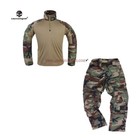 Emersongear G3 Combat Pants Army Airsoft Regular Tactical Duty Trousers Woodland