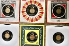 Elvis Presley Vintage Lot Of 20 7  Records And One Sleeve