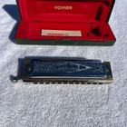 M  Hohner Harmonica 270 48 Super Chromonica Key Of C Chromatic Germany Case