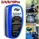 2pcs Car Window Windscreen Glass Oil Film Automotive Clean Brush Remover Cleaner