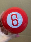 Lot 3 Magic 8 Ball Fortune Teller Toys Black Red Purple Halloween Batman Mattel
