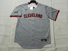 Official Jose Ramirez Cleveland Guardians Gray Jersey W all-star Logo Lg Reg 155
