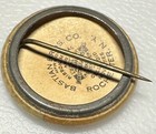 Vintage Bread Milk Food Dairy Farm Advertising Bastian Bros Pin Pinback Button
