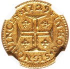 Portugal - 1729 Jo  o V Gold 400 Reis - Ngc Ms63 - Rare Only 2 Graded Higher