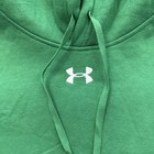 Mens Xl Under Armour Hoodie Hustle Fleece Ua 1300123 Pullover Green Logo Shirt