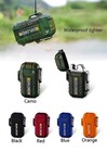 Rechargeable Waterproof Electric Lighter Dual Arc Plasma Flameless Windproof Usb