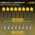 Kit Bobinas De Encendido Y Buj  as Iridio Para Ford 4 6l 5 4l V8 F-150 F-250 F-35