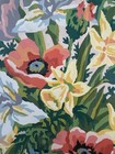 Floral Still Life Vase Framed Wall Art Painting