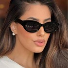 New Fashion  Female Casual Cat Eye Sunglasses Vintage