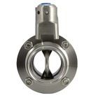 Od 2 5  In Inch Tri Clamp Sanitary Butterfly Valve Stainless Steel Ss 316