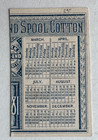 Vintage Victorian Trade Card Clark s Spool Cotton Thread Angel Woman Ca 1880s