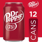 Dr Pepper Soda Pop  12 Fl Oz    24 Pack Of Cans