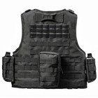 Yakeda Vt-322 Military Tactical Vest Plate Carrier Adjustable Brand New Up To 3x