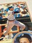 1983 Topps - Alan Trammell - Hand Signed  Ip Autograph - Tigers  Hof