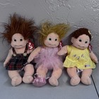Ty Beanie Kids Dolls Lot Of 5 Vintage From 1990 s Collectable Plush Baby Toy