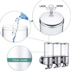 No Drill Wall Mounted Soap Dispenser Shower Liquid Shpoo Soap Dispenser