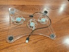 3 Fans Usb Cooler Cooling Pad Stand Led Light Radiator For Laptop Pc Notebook