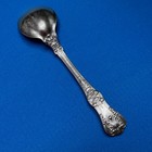 Tiffany English King Sterling Silver 5 1 4  Sherbet Spoon - Mono