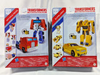 Lot Of 2 Transformers Authentics Optimus Prime Bumblebee Hasbro Sealed New