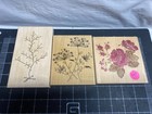 Lot Of 26 Wooden Rubber Stamp- Various Topics   Sizes