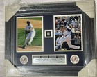 Derek Jeter   Mariano Rivera Game Used Baseball Segment P a a s   Steiner   Mlb